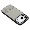 iPhone 17 Pro Max - X-LEVEL Leather Coated With Kickstand Grey - 6