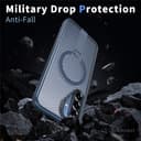 Samsung Galaxy A36/A56 - Kickstand Grid Texture Blue - 3