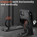 iPhone 11 - Protection Military Kickstand Black - 6