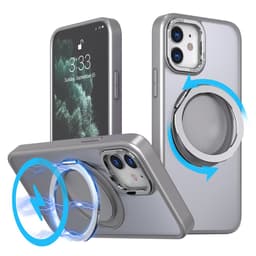 iPhone 11 - Case Ring Holder Kickstand Grey - 1