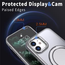 iPhone 11 - Case Ring Holder Kickstand Grey - 5