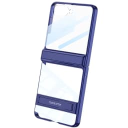 Samsung Galaxy Z Flip 7 - GKK Magnetic Hinge Tempered Glass Silver - 5