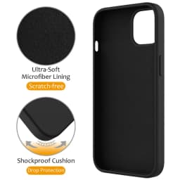 iPhone 11 - Magnetic Silicone Drop-Proof Black - 4