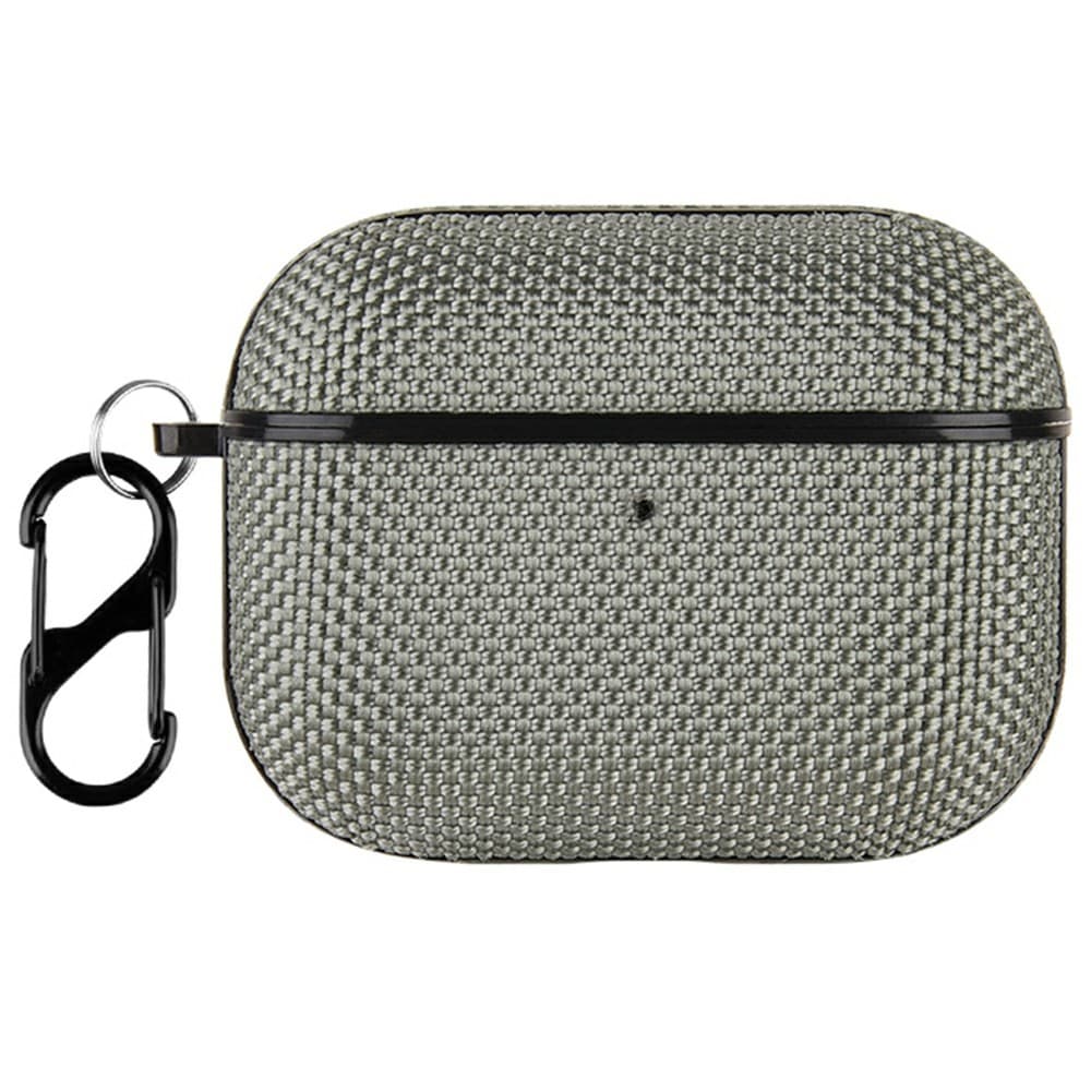 Apple AirPods Pro 3 - Case Nylon With Hanging Buckle Grey