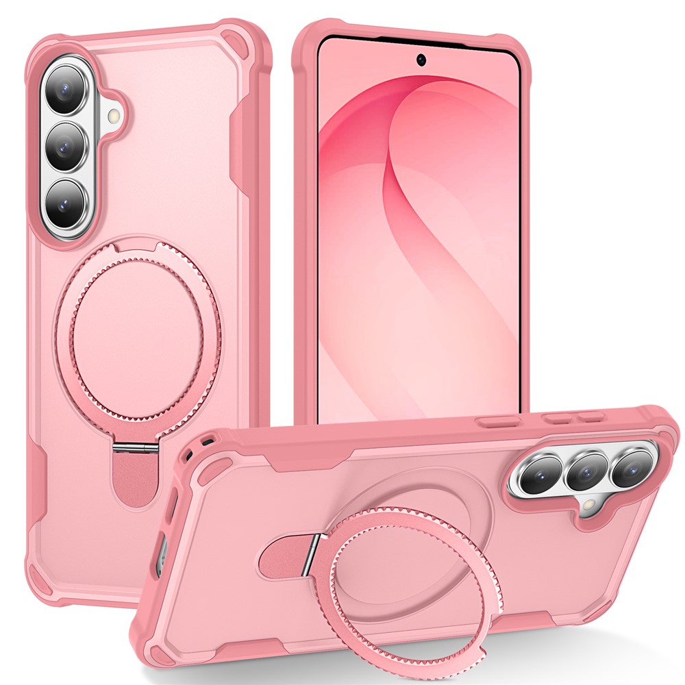Samsung Galaxy S26 - Shockproof Kickstand Pink — estuche (foto 9 de 16)