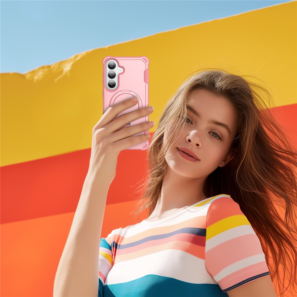 Samsung Galaxy S26 - Shockproof Kickstand Pink — estuche (foto 16 de 16)