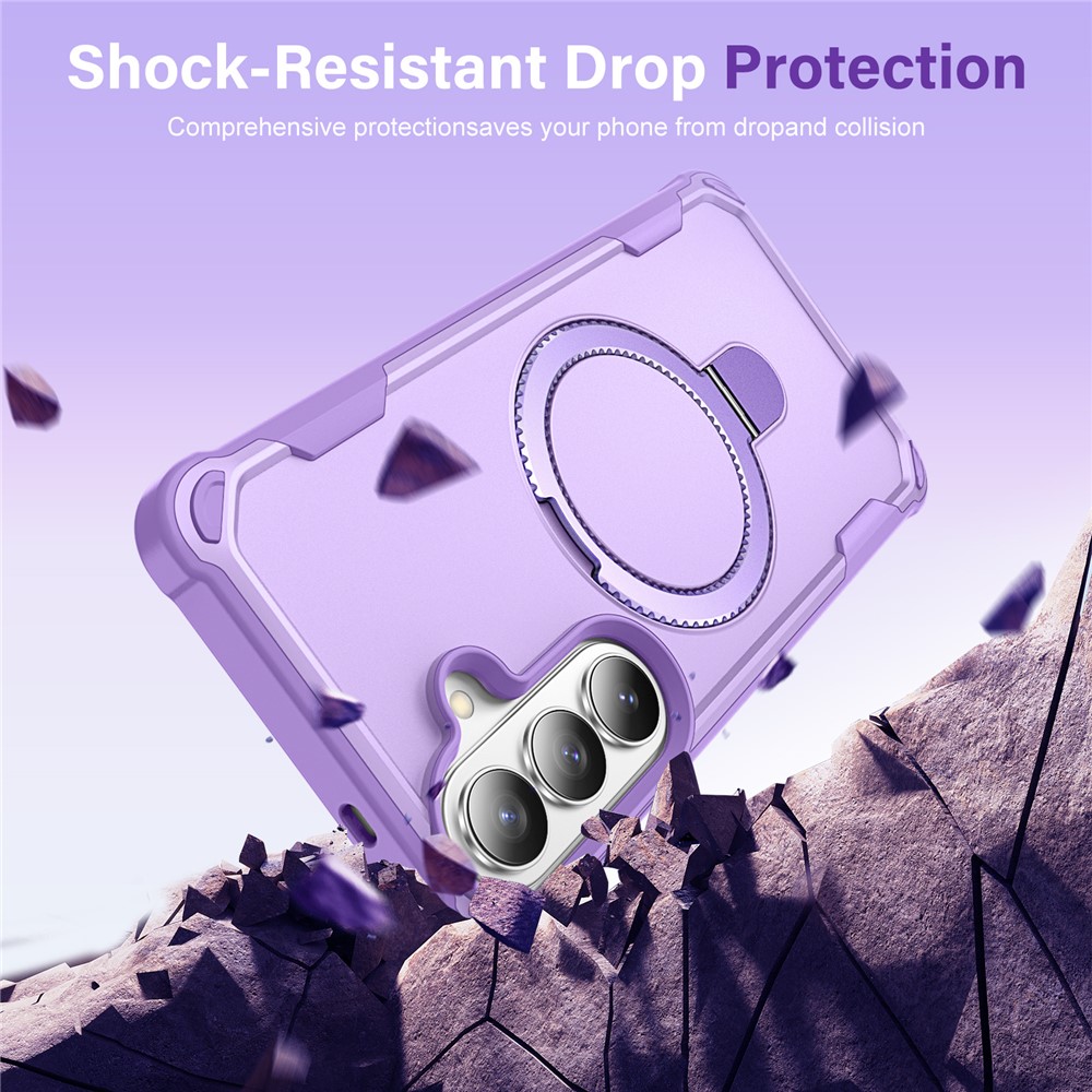 Samsung Galaxy S26 - Shockproof Kickstand Purple — estuche (foto 10 de 16)