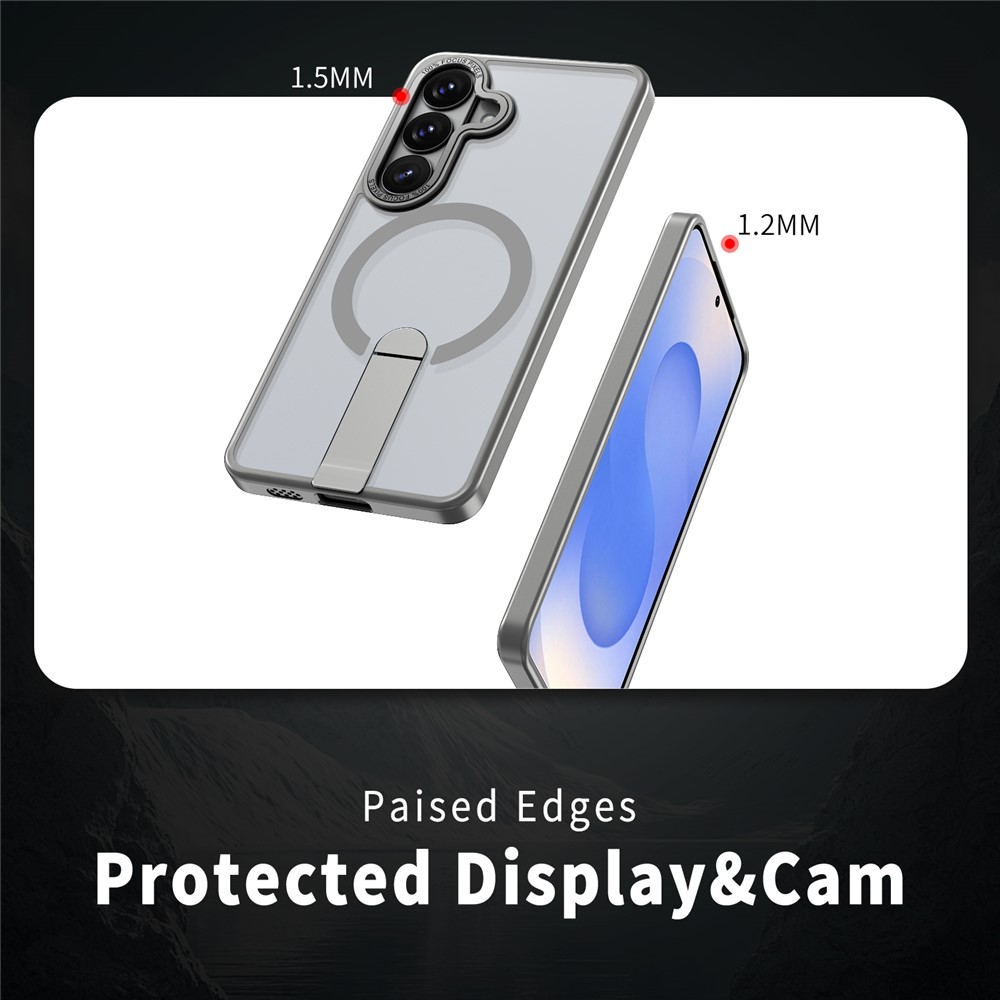 Samsung Galaxy S26 - TPU Acrylic Titanium Grey — estuche (foto 11 de 12)