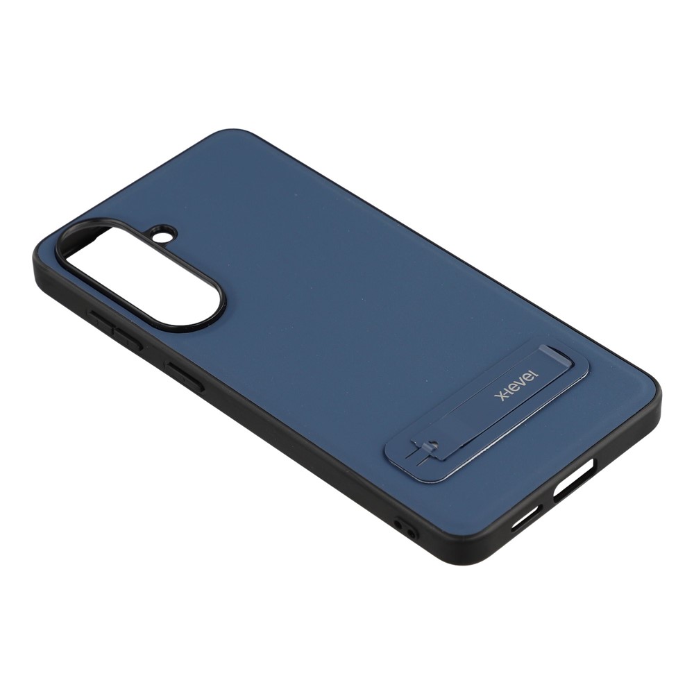 Samsung Galaxy S26 - X-LEVEL Leather Coated Blue — estuche (foto 10 de 12)