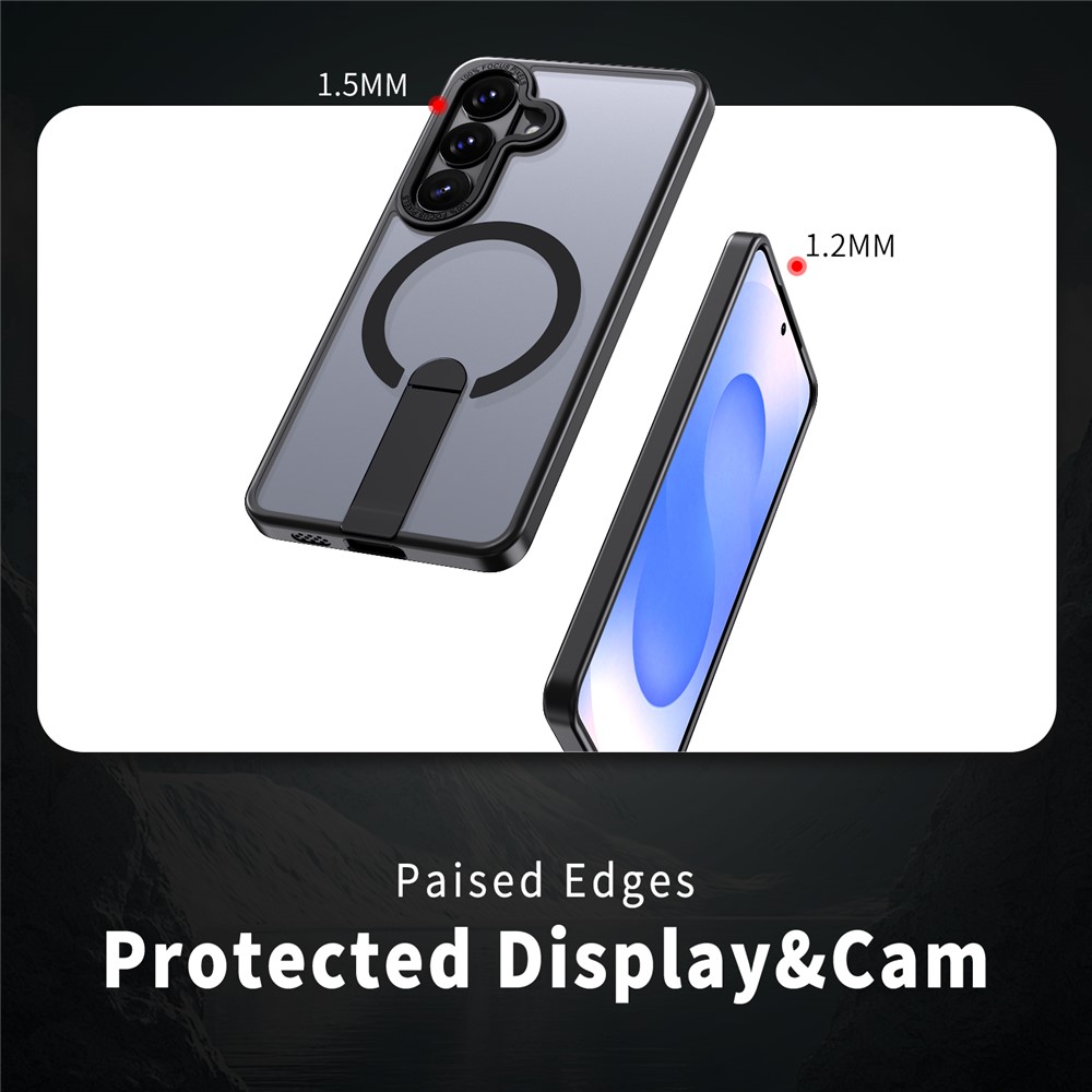Samsung Galaxy S26 Plus - TPU Acrylic Black — estuche (foto 5 de 6)