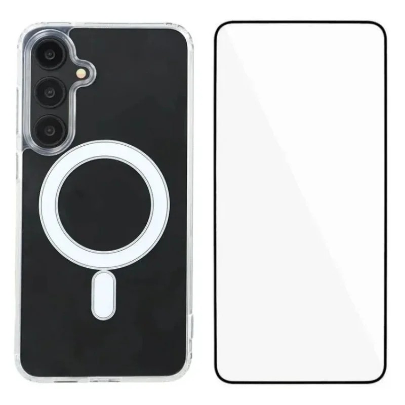SS Gxy S26 Plus - WANLONFENG Clear Case With Screen Film