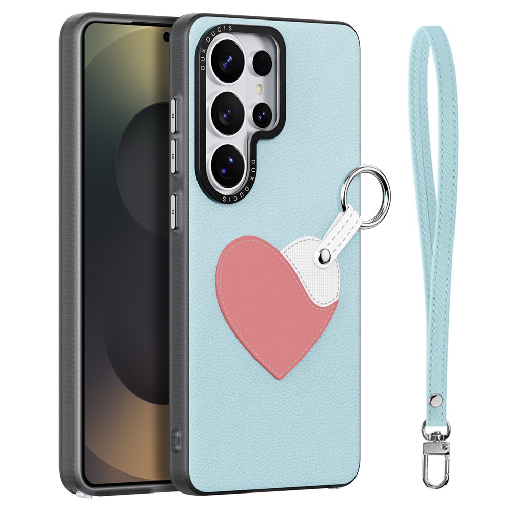 Samsung Galaxy S26 Ultra - DUX DUCIS Luvy Series Blue Heart — estuche