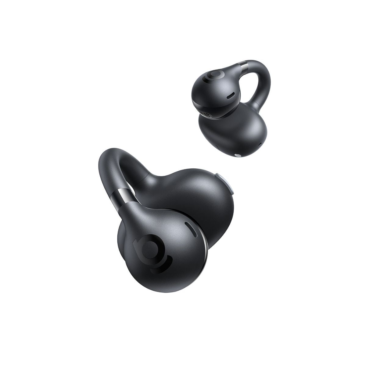Earphones - BASEUS Bass BC1 Open-Ear TWS Clip-On Cluster Black — audífonos (foto 3 de 4)