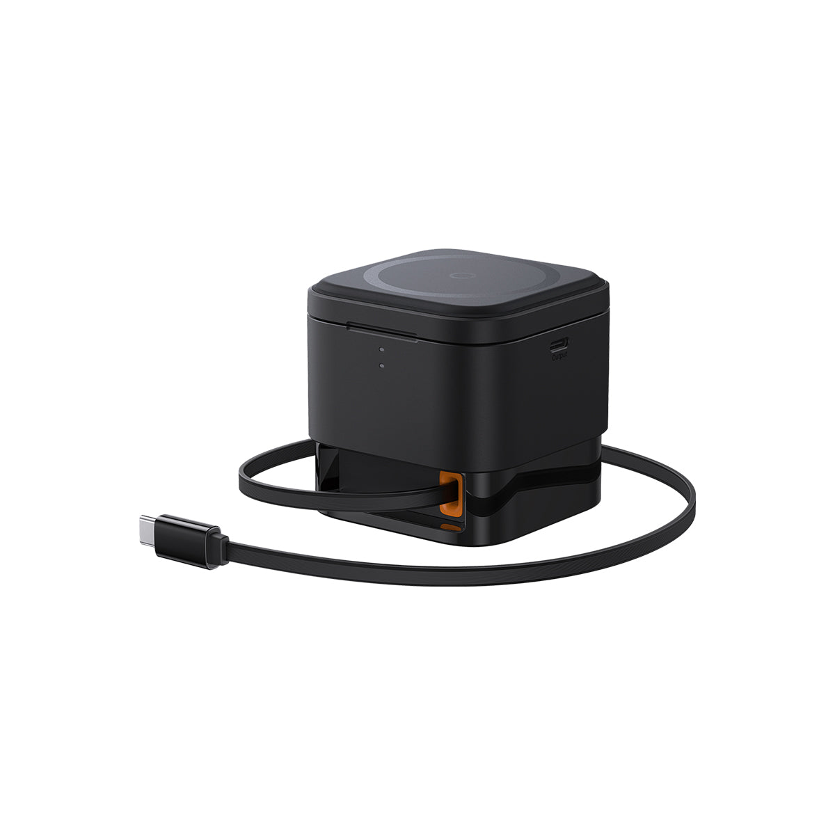 MagPro 2-in-1 - BASEUS Magnetic Wireless Charging 25W Black — cargador (foto 2 de 5)