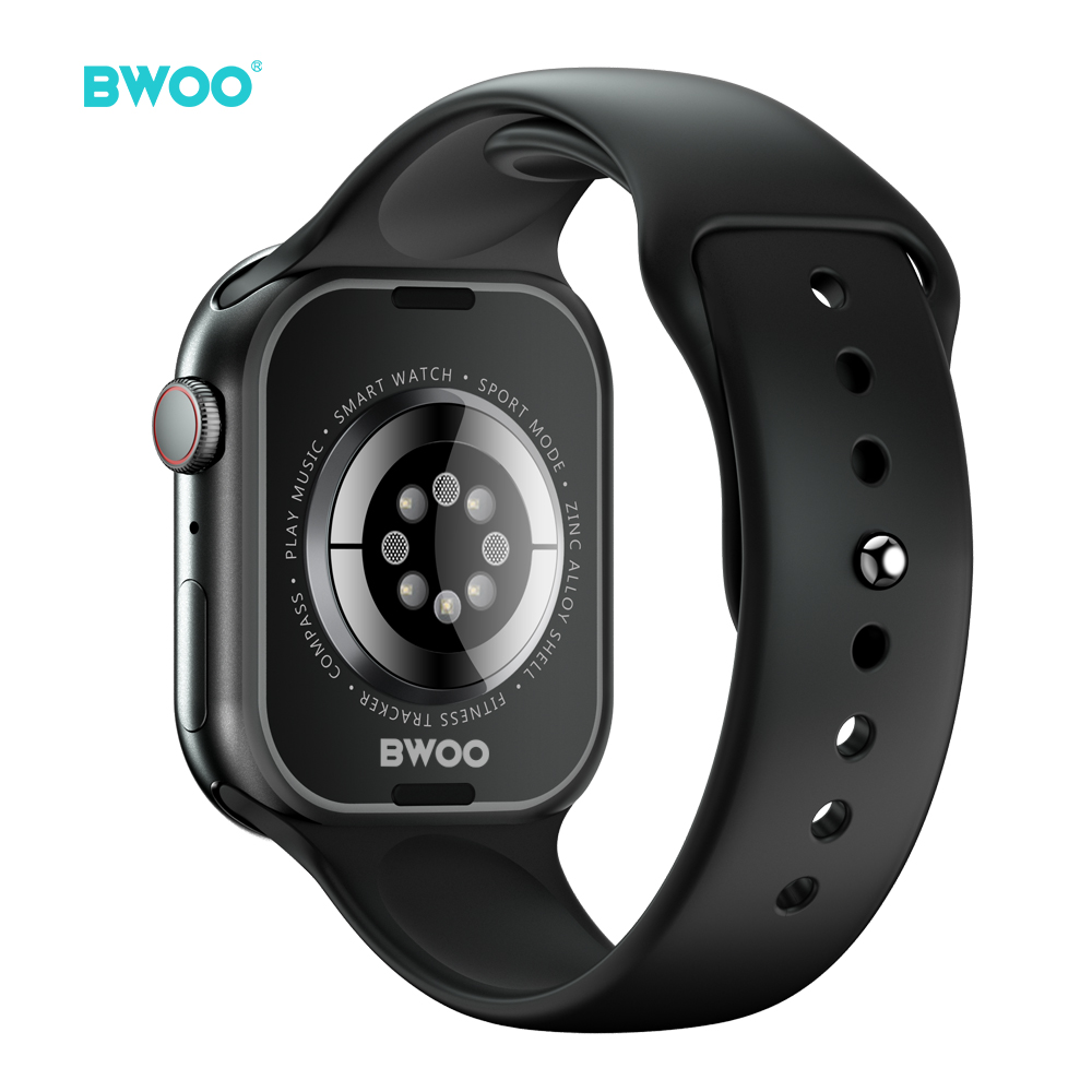 BWOO - Smartwatch WA-06 Silver Band Grey — smartwatch (foto 2 de 10)