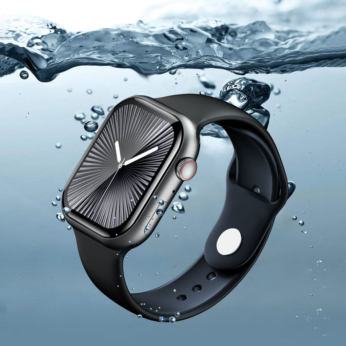BWOO - Smartwatch WA-06 Silver Band Grey — smartwatch (foto 8 de 10)
