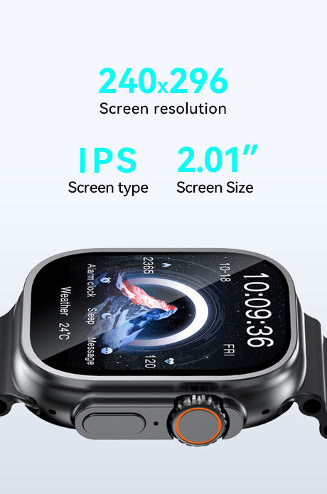 BWOO - Smartwatch WA-07 Silver Band Black — smartwatch (foto 13 de 13)