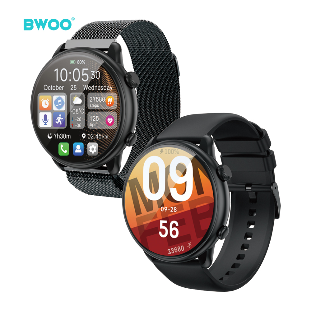 BWOO - Smartwatch WA-10 Black Band Black — smartwatch (foto 3 de 9)