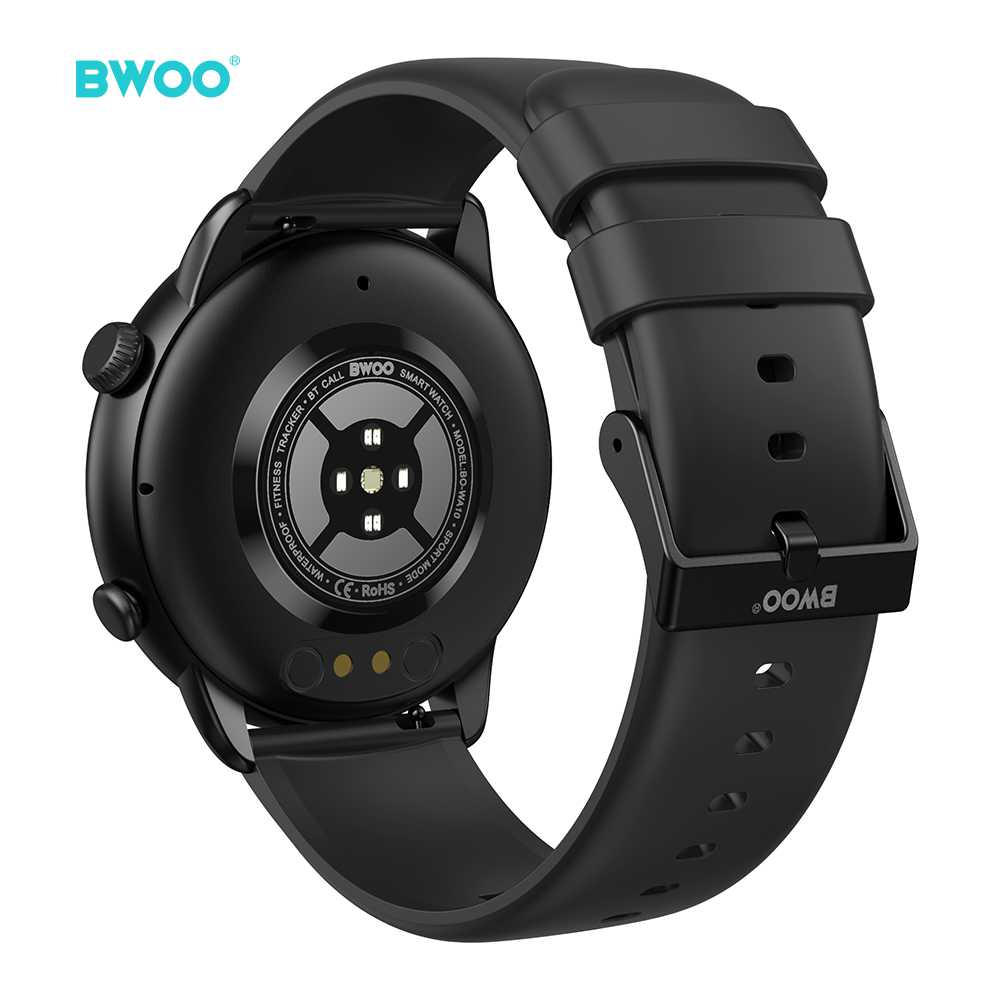 BWOO - Smartwatch WA-10 Black Band Black — smartwatch (foto 4 de 9)