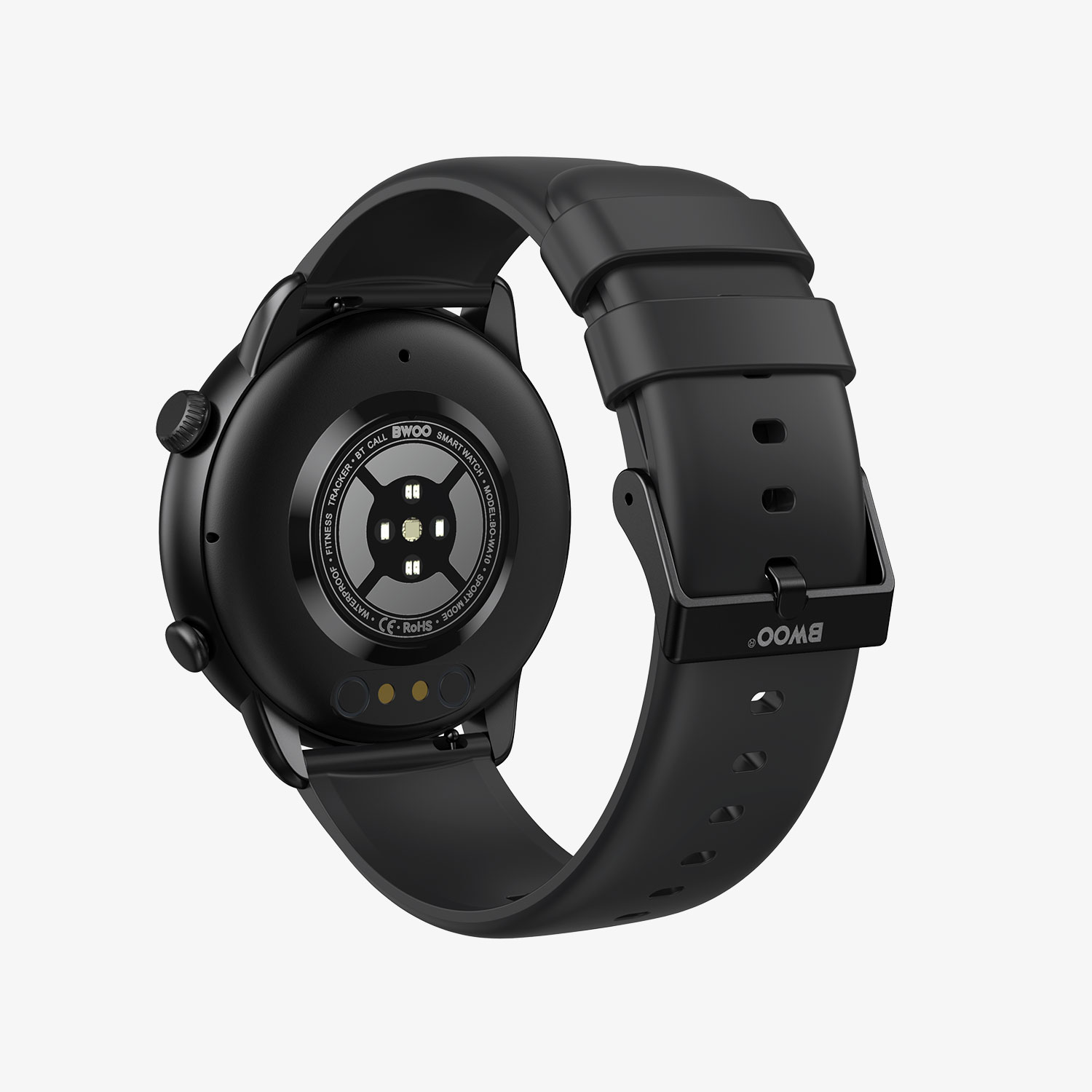 BWOO - Smartwatch WA-10 Black Band Black — smartwatch (foto 7 de 9)