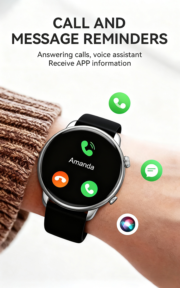 BWOO - Smartwatch WA-10 Black — smartwatch (foto 3 de 7)
