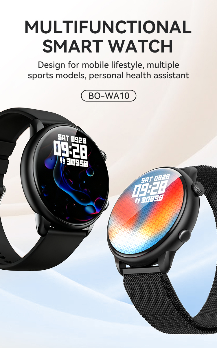 BWOO - Smartwatch WA-10 Black — smartwatch (foto 4 de 7)