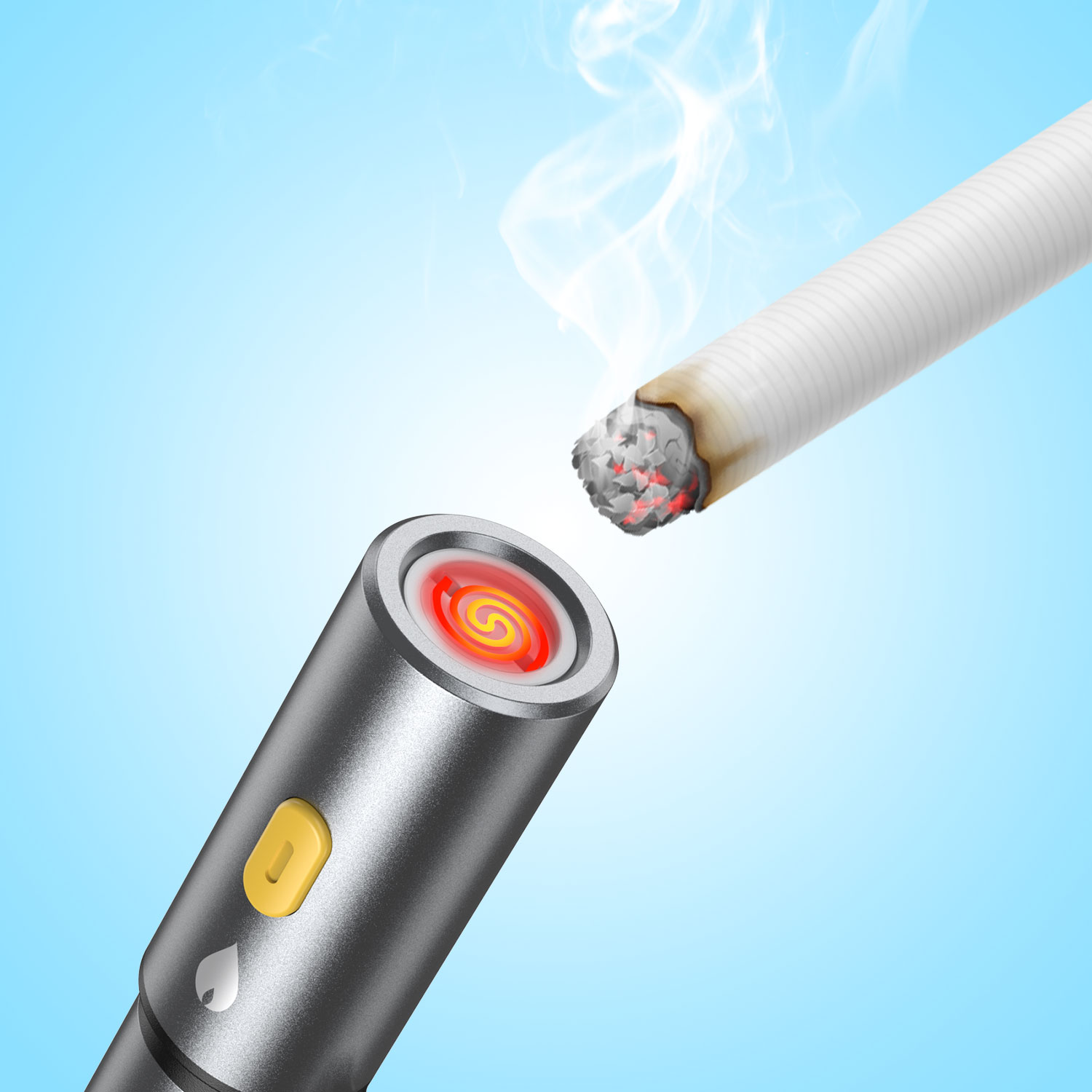 Cable - BWOO USB-C Cable 4-in-1 Lightning Cable with LED Light 60W/27W Grey — cable (foto 6 de 7)