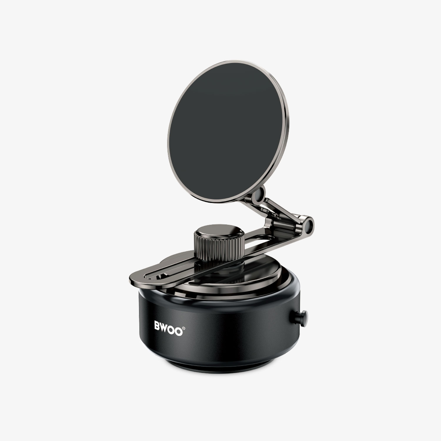 Car Holder - BWOO 360 Rotating Electric Vacuum Magnetic Suction Black