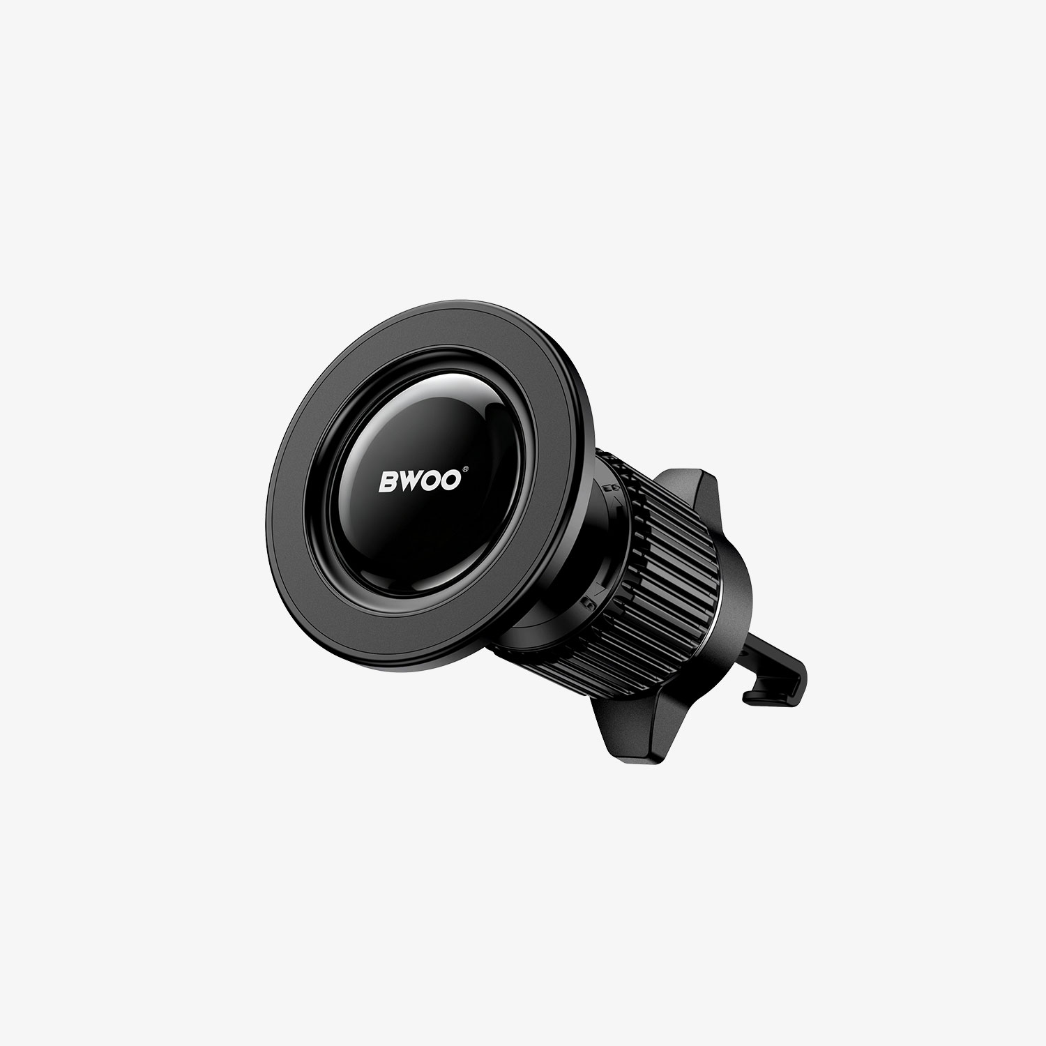 Car Holder - BWOO Magnetic Air Outlet Hook Black — soporte