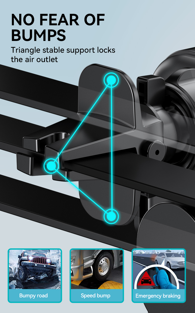 Car Holder - BWOO Magnetic Wireless Charger 15W Black — soporte (foto 5 de 7)