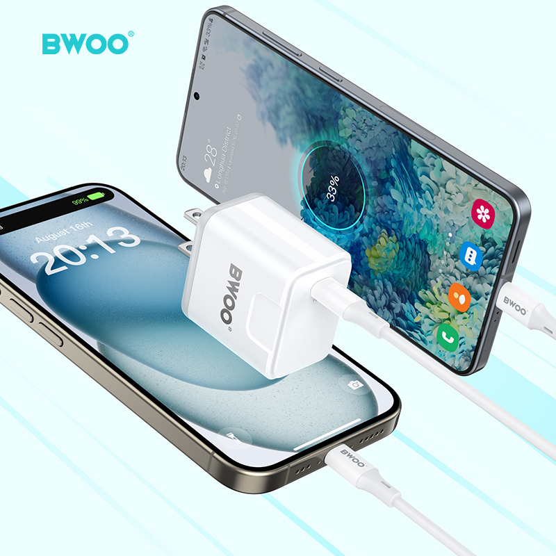 Cubo - BWOO PC Type-C 20W White — cargador (foto 4 de 7)