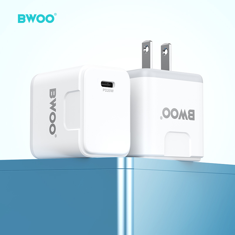 Cubo - BWOO PC Type-C 20W White — cargador (foto 5 de 7)