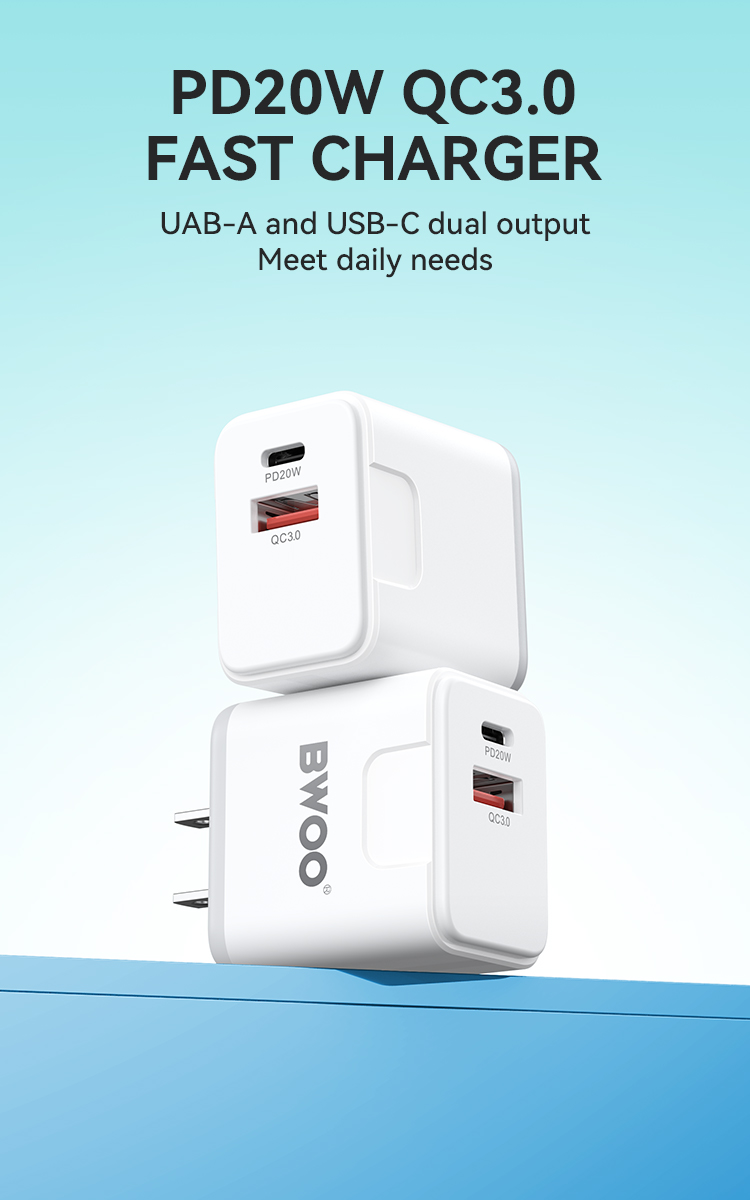 Cubo - BWOO PC Type-C USB 20W — cargador (foto 4 de 6)