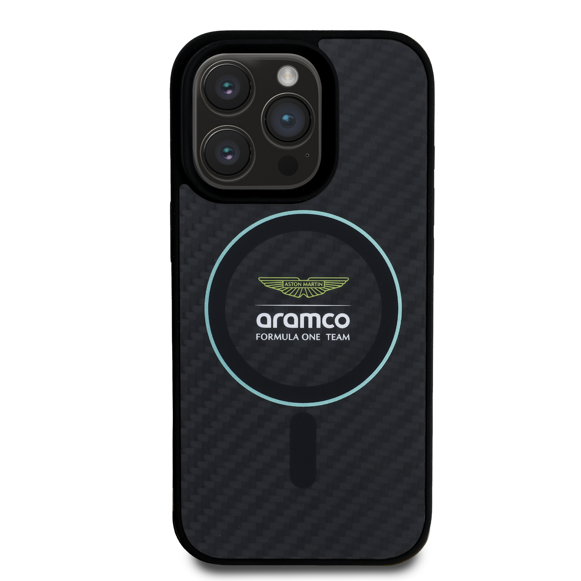 iPhone 16 Pro - ASTON MARTIN F1 Carbon With Circle Green