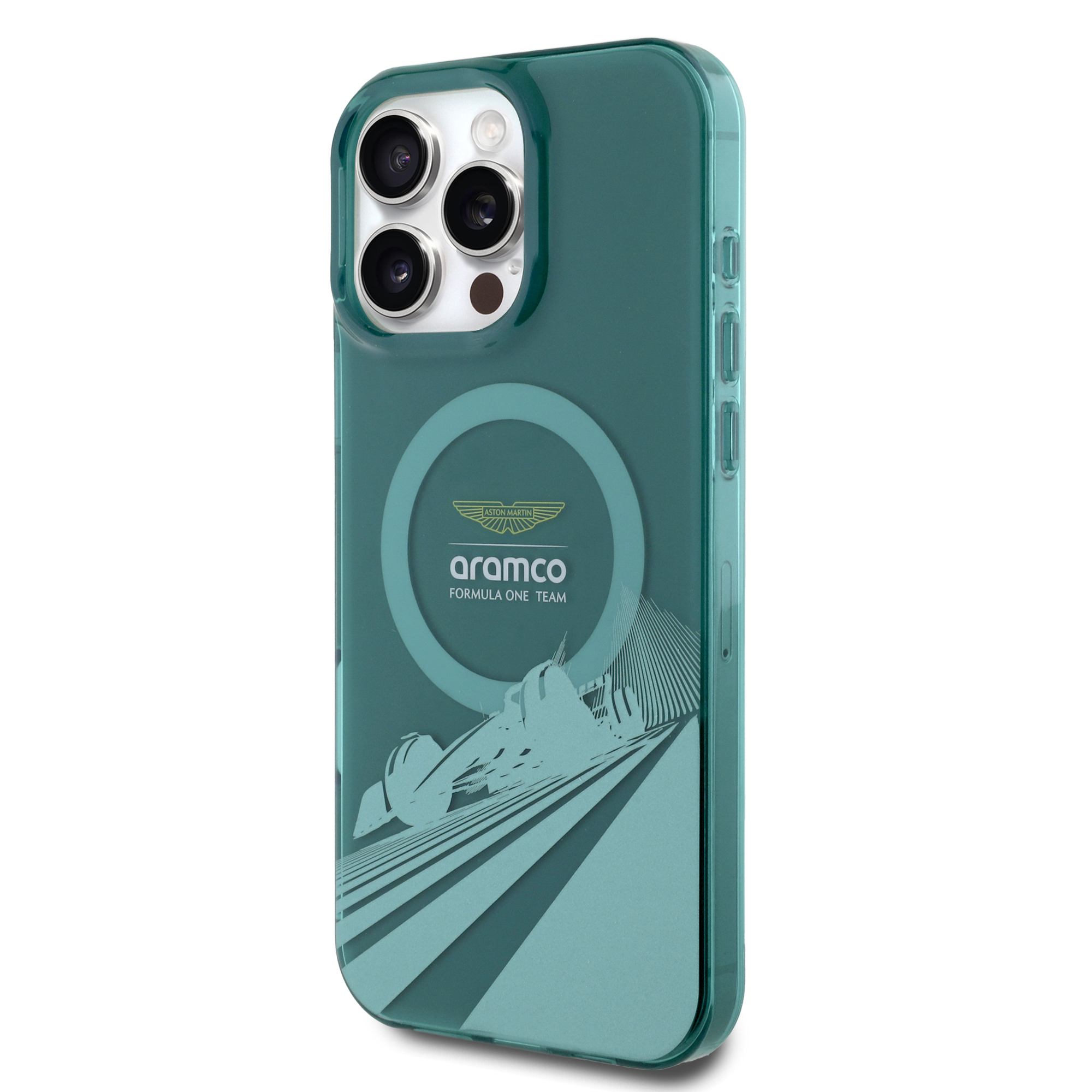 iPhone 16 Pro - ASTON MARTIN Car Green — estuche (foto 3 de 8)