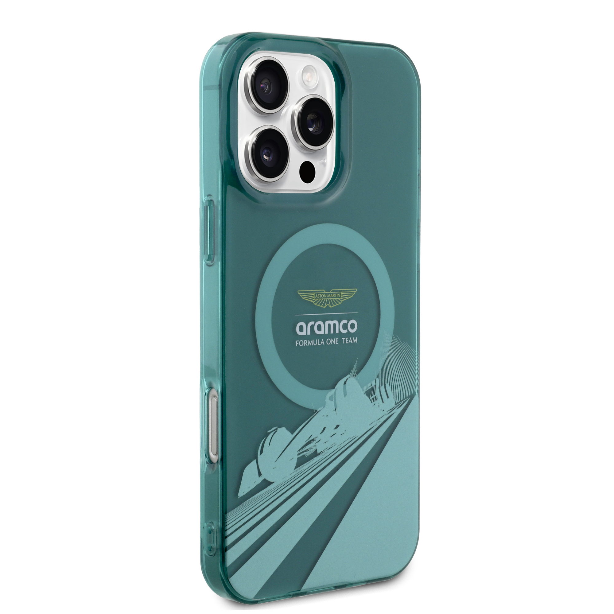 iPhone 16 Pro - ASTON MARTIN Car Green — estuche (foto 4 de 8)
