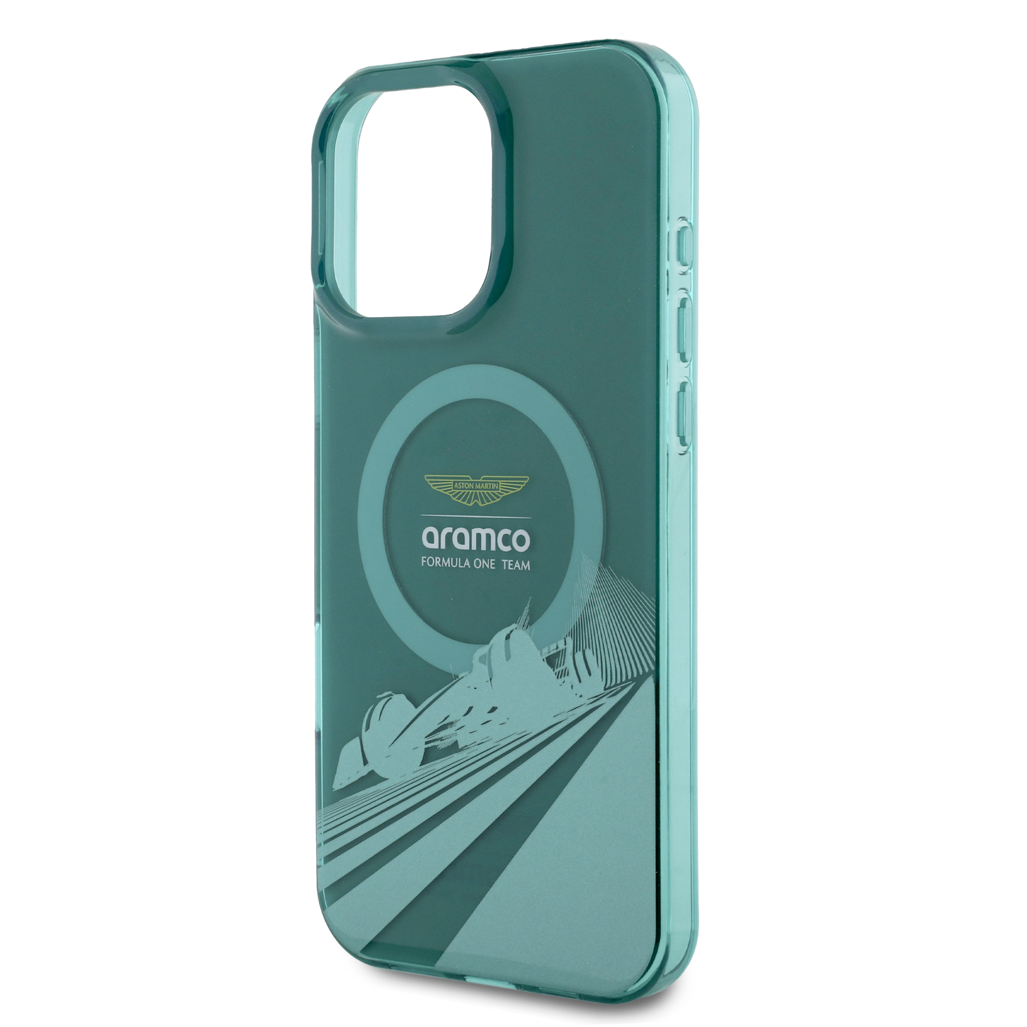 iPhone 16 Pro - ASTON MARTIN Car Green — estuche (foto 6 de 8)