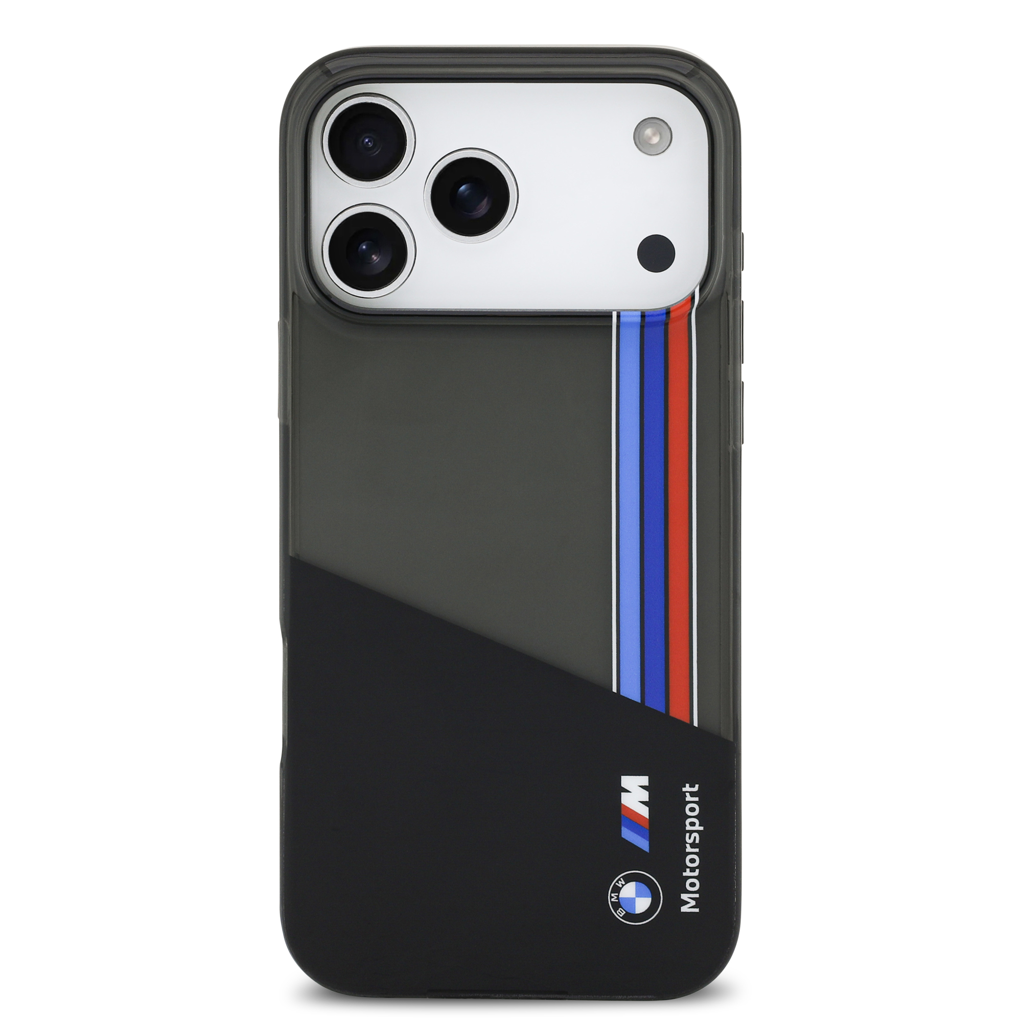 iPhone 17 Pro Max - BMW Motorsport IML Vertical Stripes Black