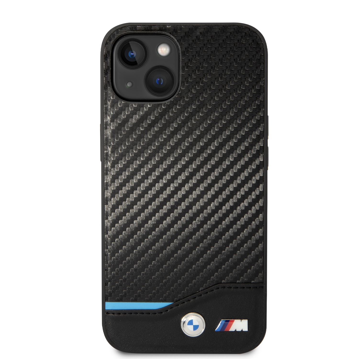 iPhone 14 - BMW Leather Carbon Black