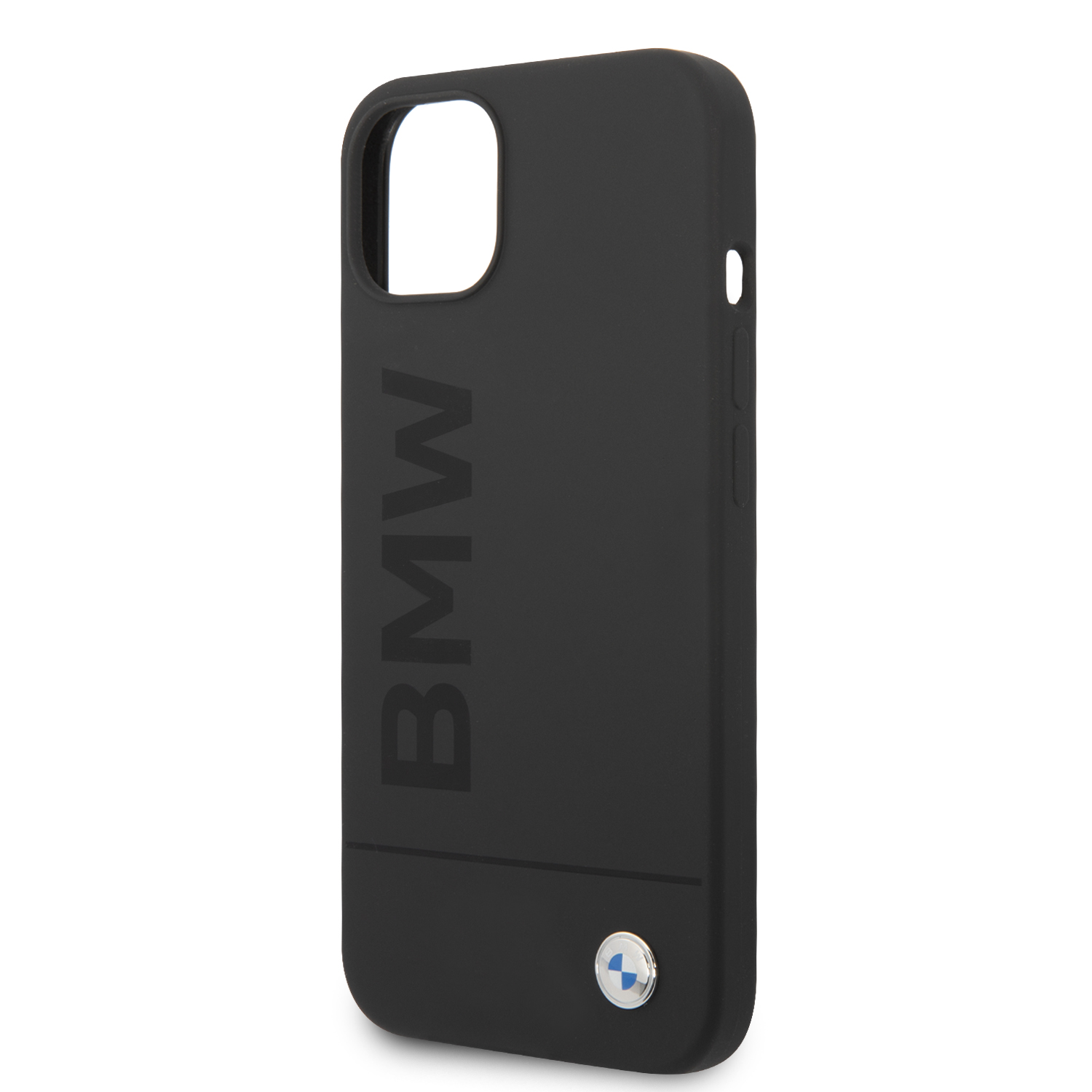 iPhone 14 - BMW Silicone Big Logo Black — estuche (foto 6 de 8)