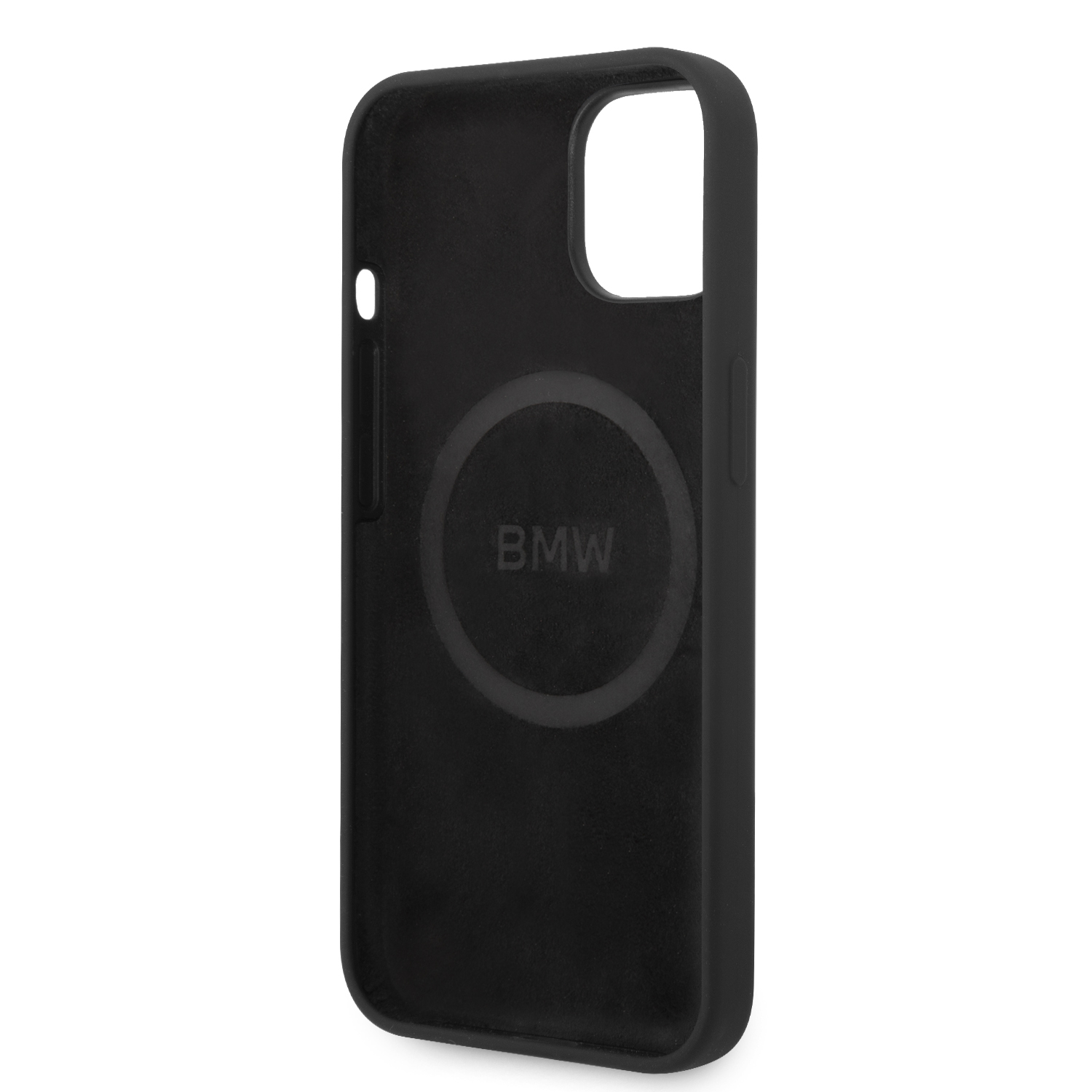 iPhone 14 - BMW Silicone Big Logo Black — estuche (foto 7 de 8)