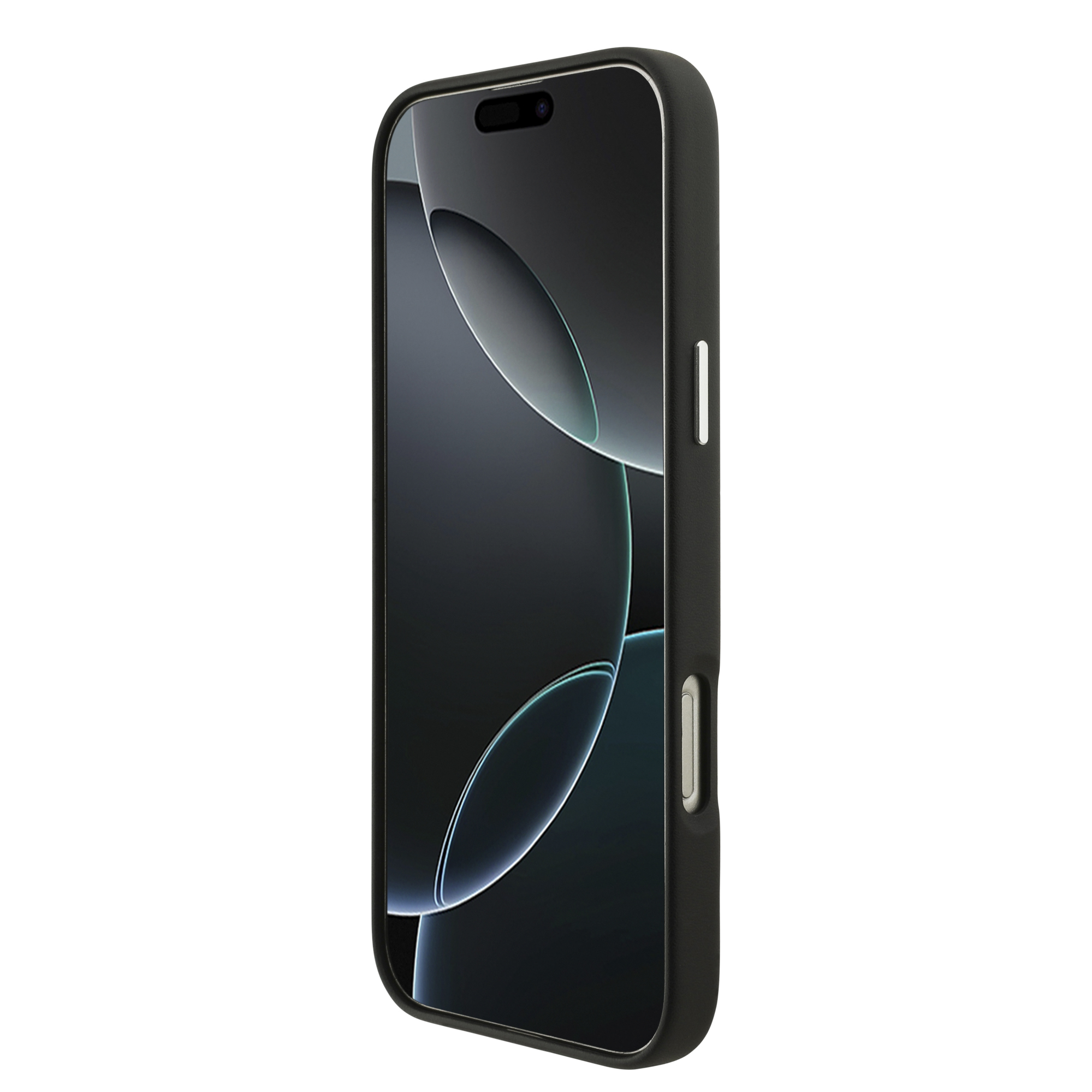 iPhone 16 Pro Max - BMW Leather Full Wrapped Metal Black — estuche (foto 5 de 8)