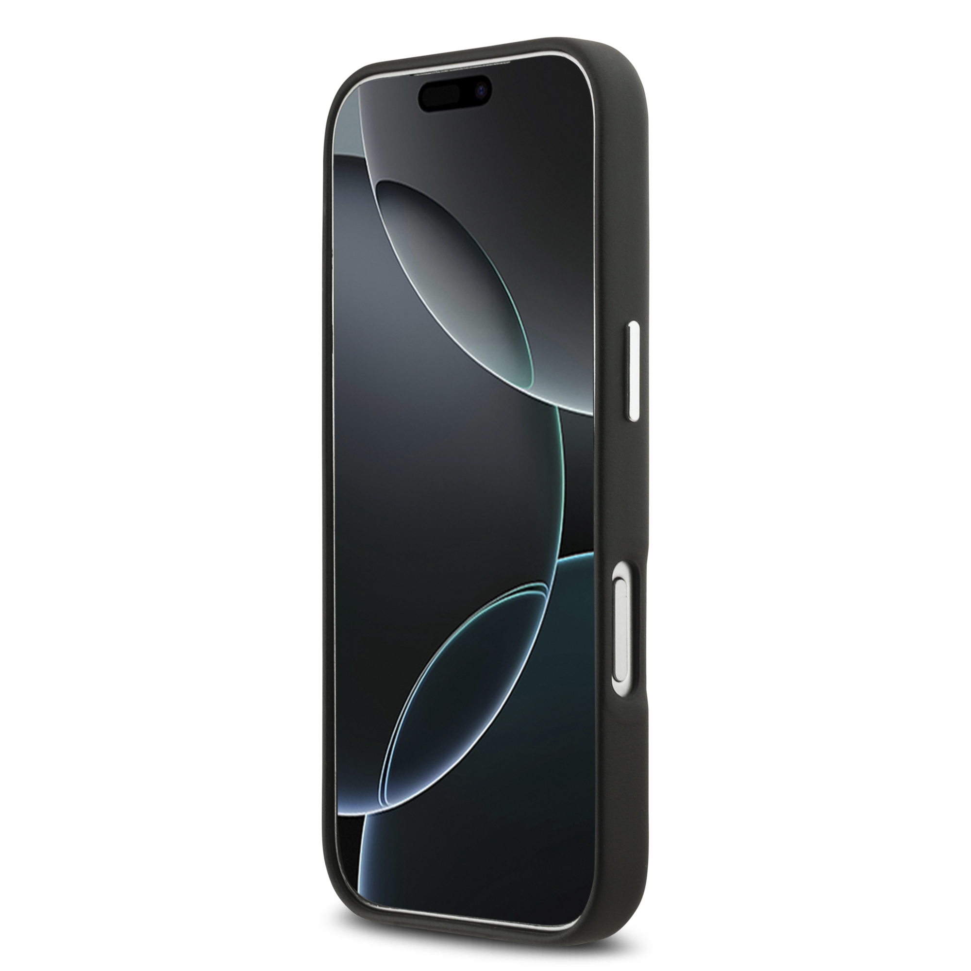 iPhone 17 Pro - BMW Leather Full Wrapped Metal Black — estuche (foto 5 de 8)