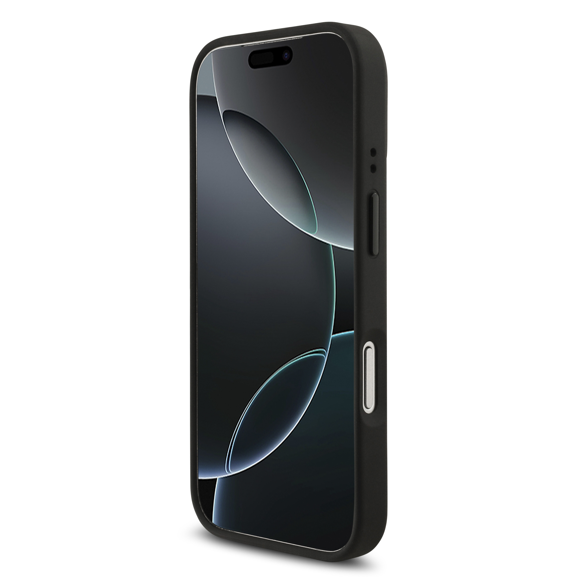 iPhone 17 Pro - BMW Kevlar Matt Metal Logo Black — estuche (foto 5 de 5)