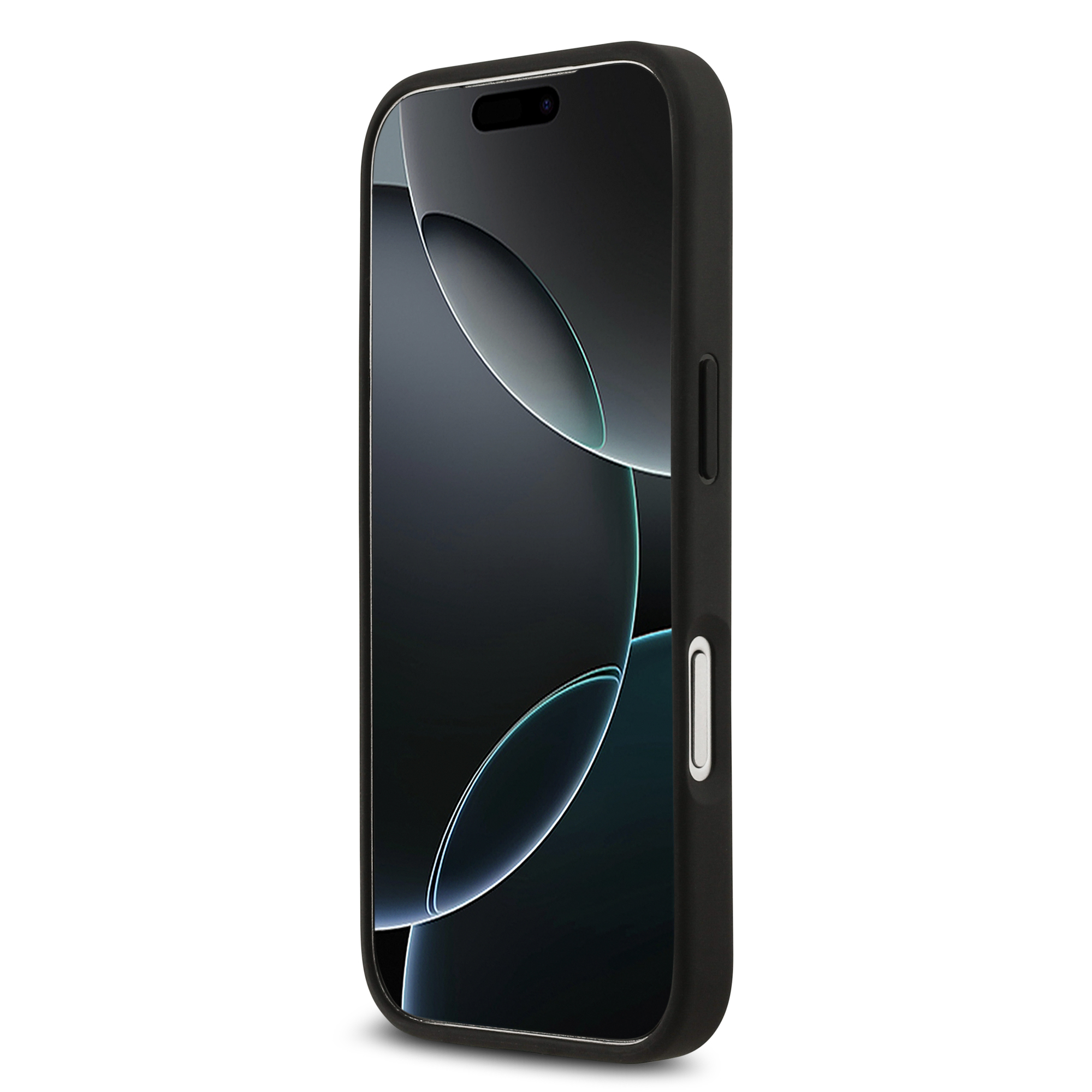 iPhone 17 Pro - BMW Kevlar With Printed Tricolor Lines Black — estuche (foto 5 de 5)