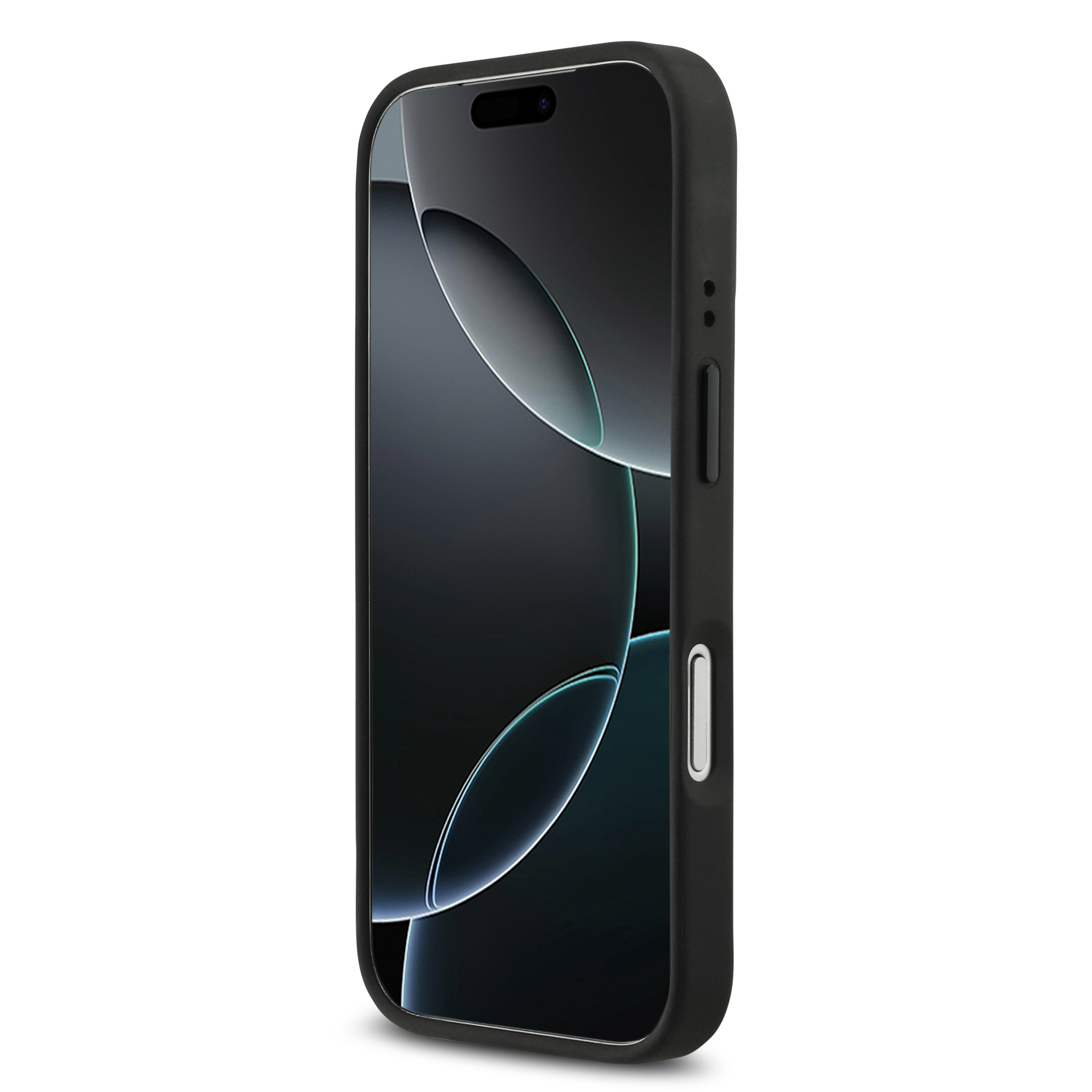 iPhone 17 Pro - BMW Leather Perforated Stripes Blue — estuche (foto 5 de 5)