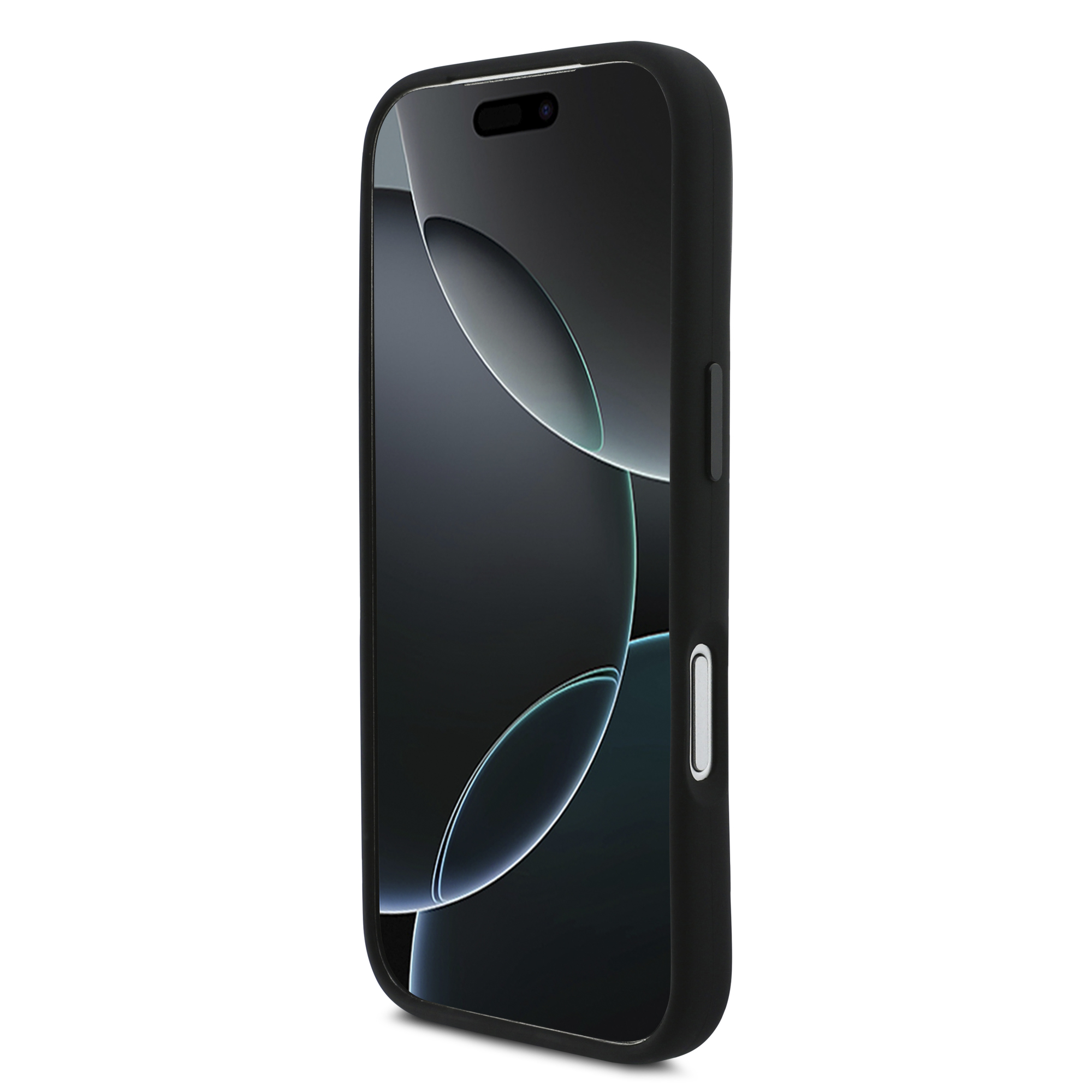 iPhone 17 Pro - BMW Silicone Vertical Logo Black — estuche (foto 5 de 8)