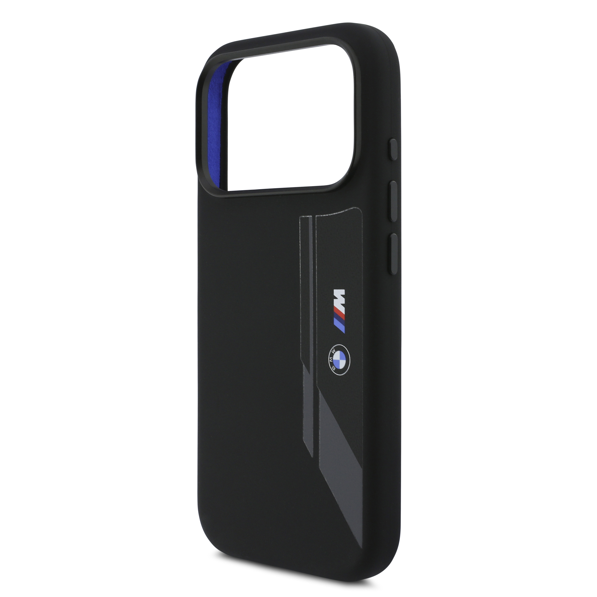 iPhone 17 Pro - BMW Silicone Vertical Logo Black — estuche (foto 6 de 8)