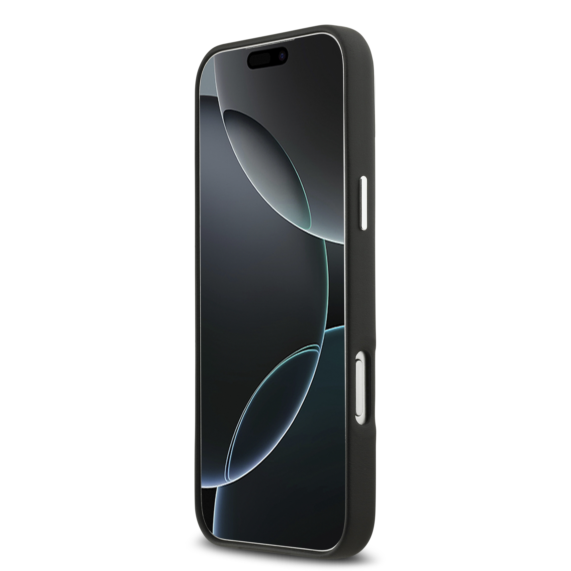 iPhone 17 Pro Max - BMW Leather Full Wrapped Metal Black — estuche (foto 5 de 8)