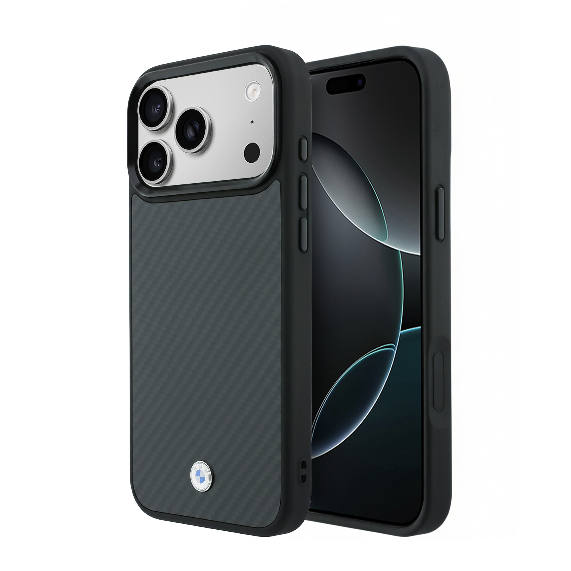 iPhone 17 Pro Max - BMW Kevlar Matt Black — estuche (foto 2 de 8)